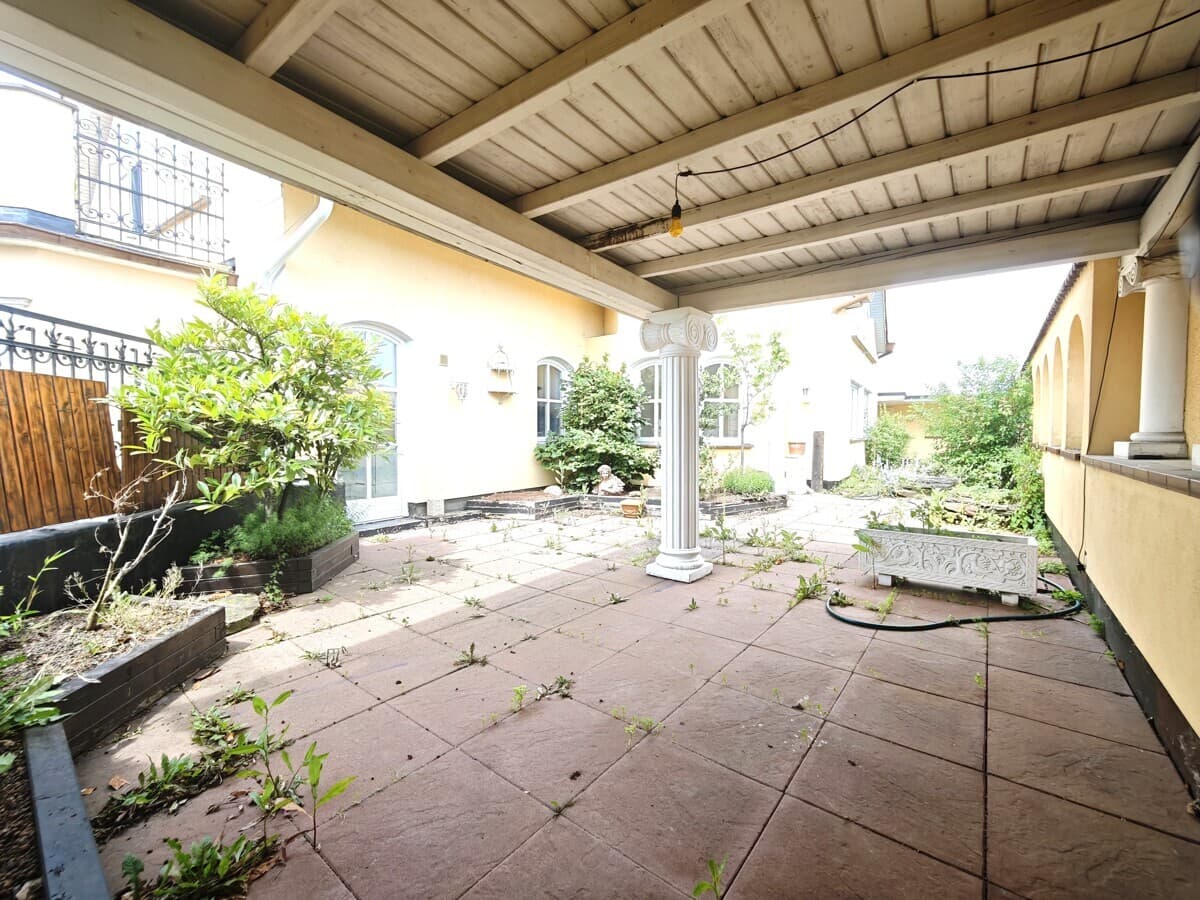 Dachterrasse Seitenansicht